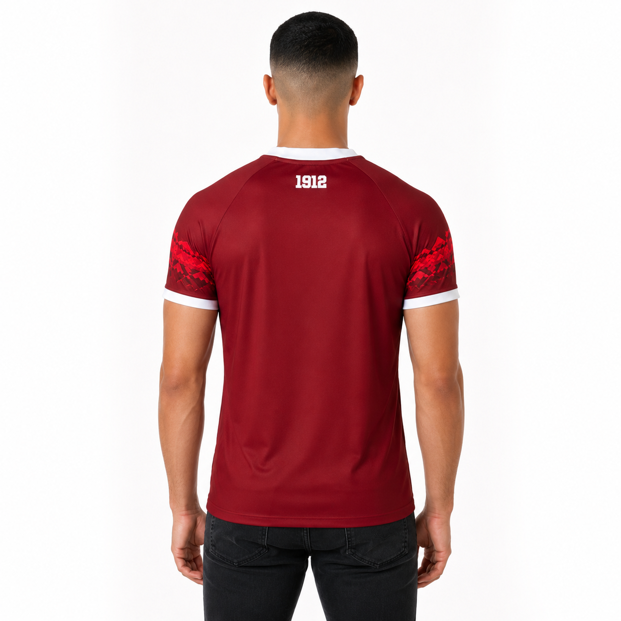 Wine Red Albania Jersey - Ninety+