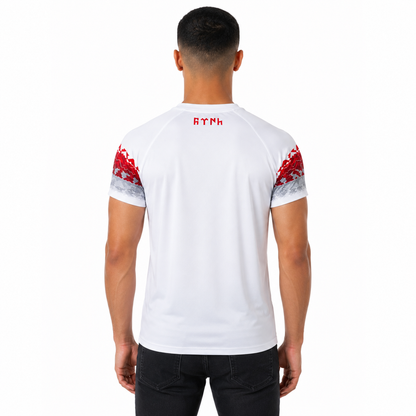 White/Red Türkiye Jersey - Ninety+