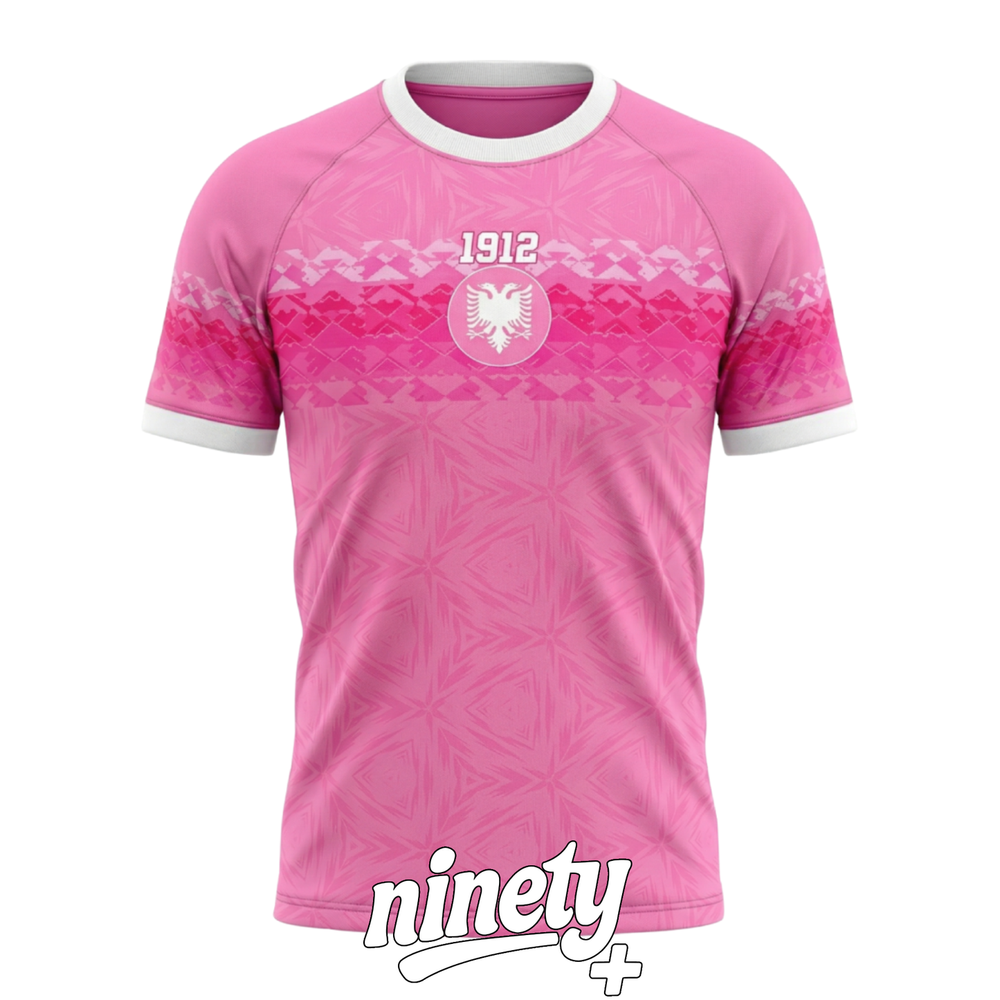 Pink Albania Jersey - Ninety+