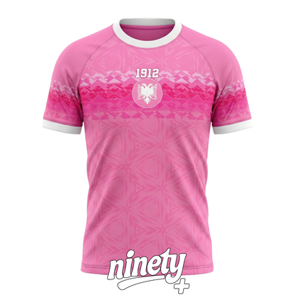 Pink Albania Jersey - Ninety+