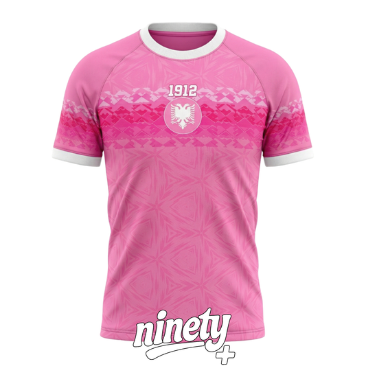 Pink Albania Jersey - Ninety+