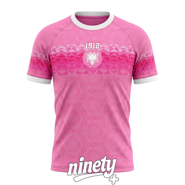 Pink Albania Jersey - Ninety+