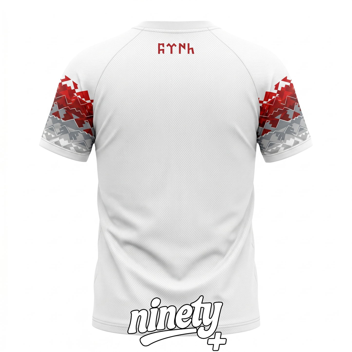 White/Red Türkiye Jersey - Ninety+