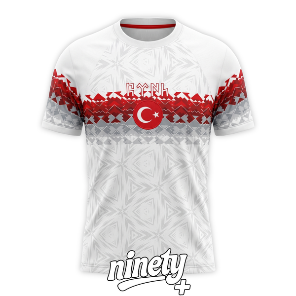 White/Red Türkiye Jersey - Ninety+