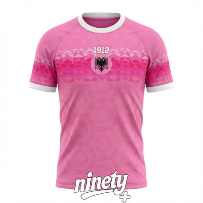 Pink Albania Jersey "Black Eagle" - Ninety+